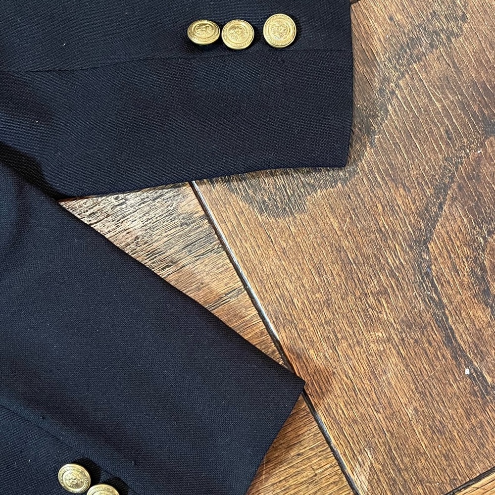 Black Double-Breasted Blazer -Design Studio, size 16 Reg - Picture 8 of 9